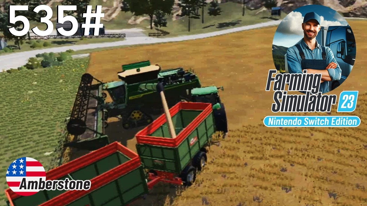 FS 23 - 535. Soybeans Festival, Mass Soybeans Harvest and Canola Sowing