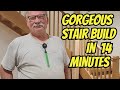 Custom Oak Stairs Installed in 14 Minutes | Pro Tips