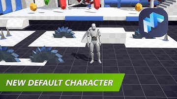 New Default Character for MANU 1.1 UPDATE | #NoCode Video Game Maker