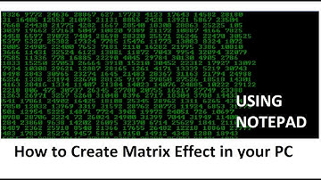 How to Create Matrix Effect in your PC latest MARCH 2020 -Urdu/Hindi