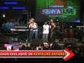 Wahu performing Mkono Moja at Safaricom KENYA LIVE Meru Concert