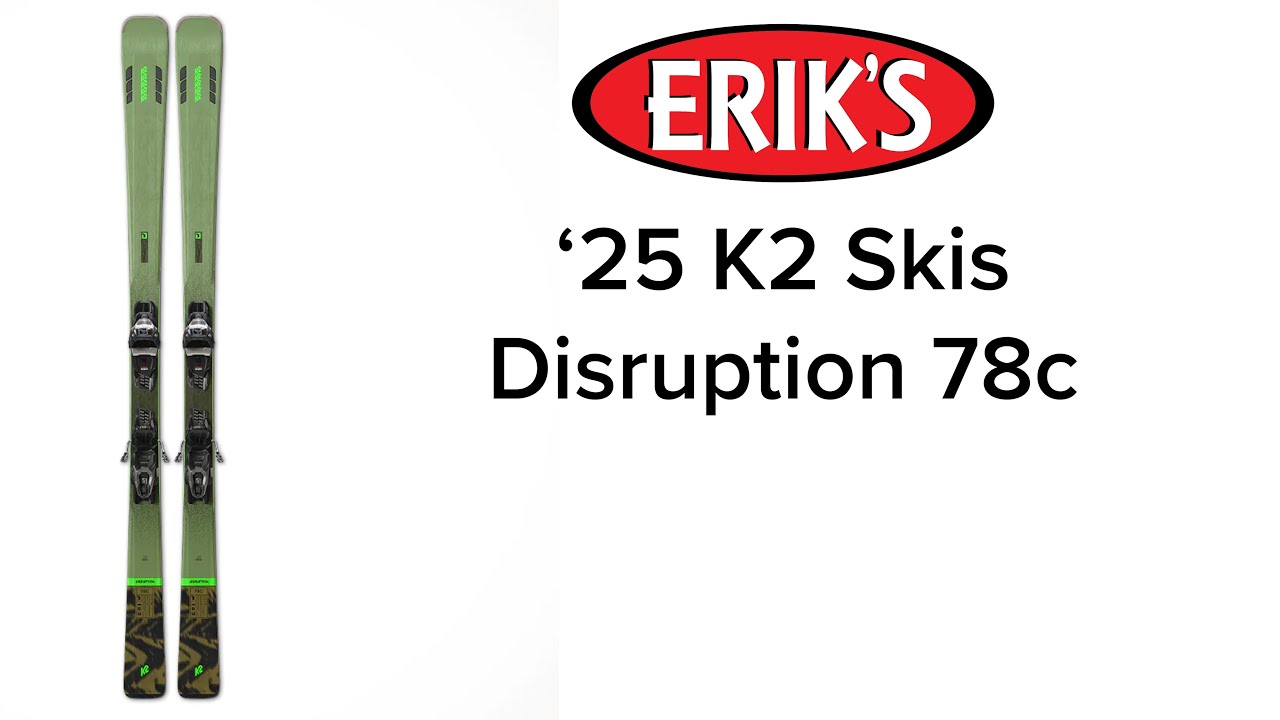 k2 disruption 78c men's skis W Perfekta skidor fr nybrjare Beam construction K2 Disruption 78C Women's Skis