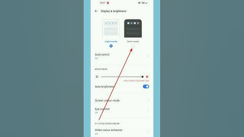 Realme Dark Mode Setting #shorts #darkmode #uniquetechtips