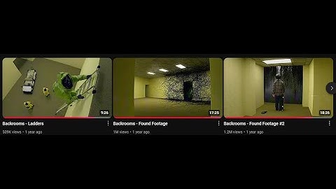 Backrooms FF1/FF2/Ladders (Same Moment) By Async Research