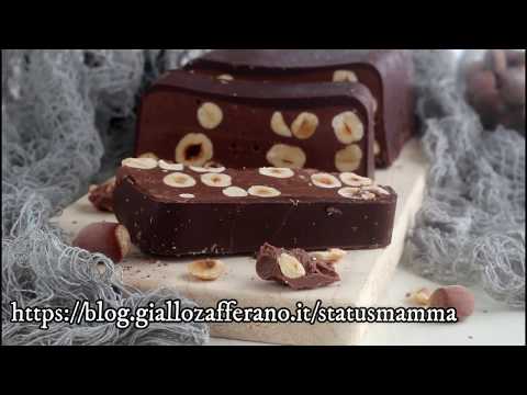 Video: Torrone Al Cioccolato Con Nocciole