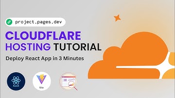 [FREE] Host React Projects in 3 Minutes on CLOUDFLARE | Step By Step Hosting Tutorial | React Vite