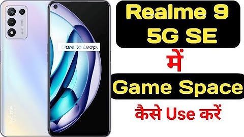 How to use game space in Realme 9 5G speed Edition || Realme 9 5G speed Edition game space ||