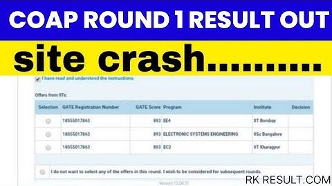 coap round 1 result 2022|coap result 2022|coap cut off 2022|coap result for round 1 ● coap cut off