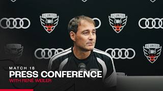 René Weiler Pre-Match Press Conference | D.C. United vs Nashville SC | MLS 2026