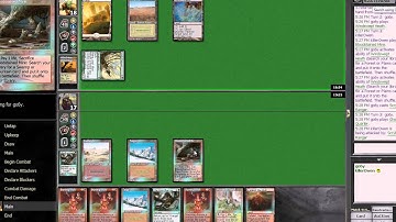 Aggro Loam Legacy Round 1 - Forcing the Will
