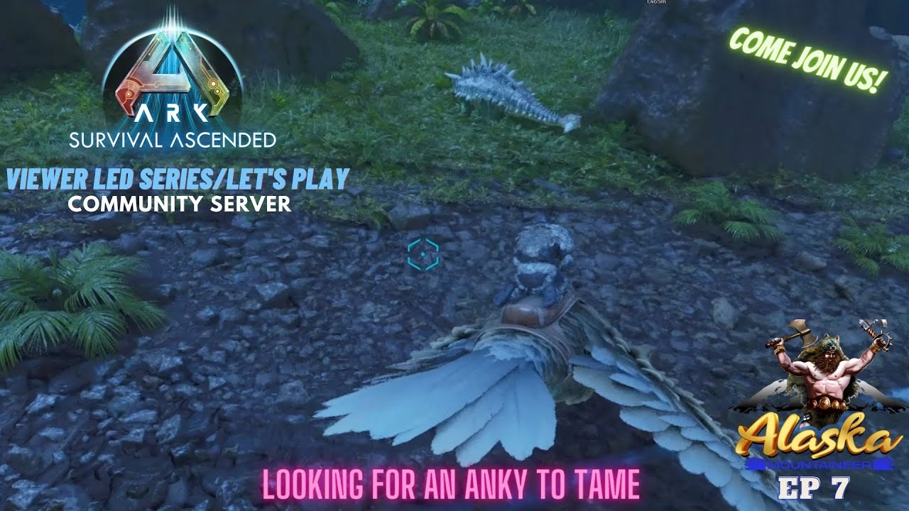 Ark Survival Ascended EP 7 Looking for an Anky to Tame - YouTube