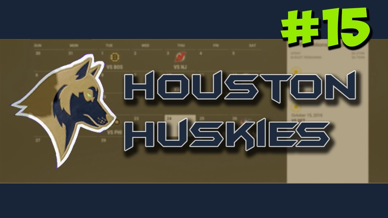 NHL 17: Franchise Mode | Houston Huskies #15 "Playoffs???"