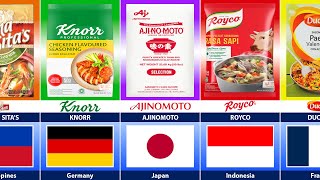 Seasoning Brands From Different Countries