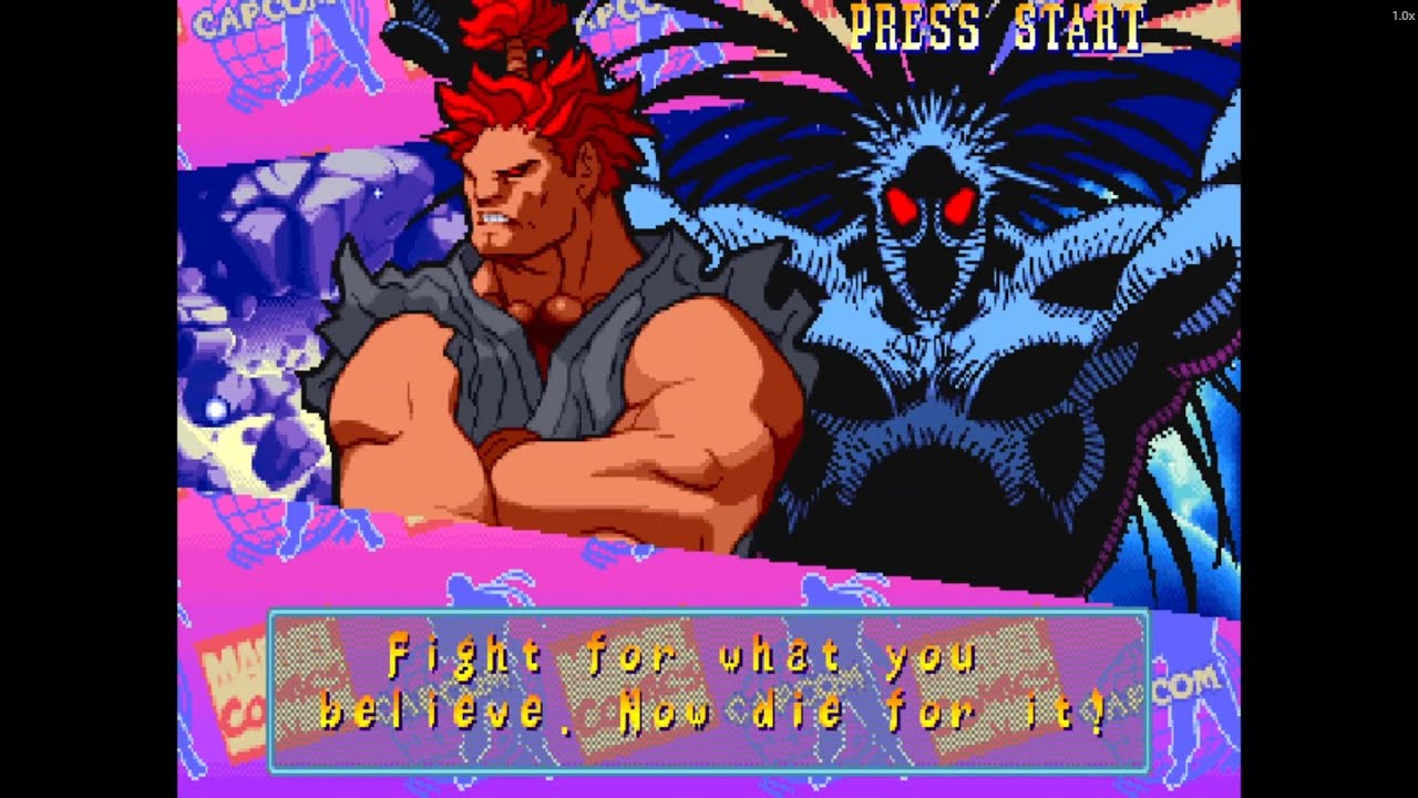 AKUMA & BLACKHEART — Darkness Unleashed! | Marvel Super Heroes vs Street Fighter Arcade Mayhem