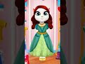 my talking angela 2 😊🤗 status video 😍😘 My angela 2 as Disney princesses 😎| #short #mytalkingangela2