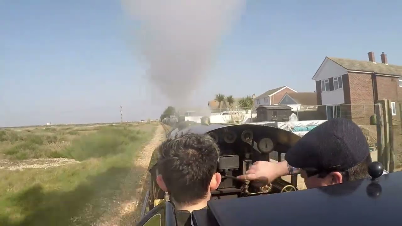 Romney, Hythe & Dymchurch Railway Driving Experience - Dungeness to New Romney (2022)