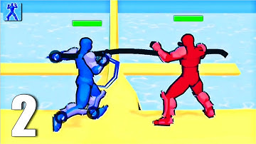 Draw Action: Freestyle Fight Level 1-10 | Walkthrough Part 2 | Tutorial Android, iOS Gameplay