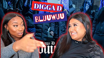 🔵 DIGGA D - Bluuwuu [REACTION] | ODDSOXS  🔵