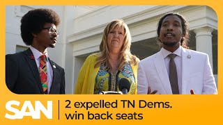 2 expelled Tenn. Democratic lawmakers win back seats in special election