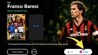 🚨 Don't Miss This! Claim FREE Epic 109 Baresi Leak & BIG Update | eFootball 2026