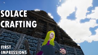Solace Crafting - First Impressions Gameplay