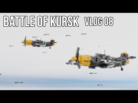 LEGO WW2 BATTLE OF KURSK VLOG 08 BTS - Making of the Air & Flight Scenes Realistic Blender Animation