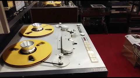 Los indios tabajaras master tape Studer A80 15ips