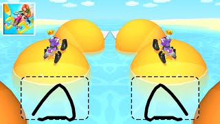 Scribble Rider 🚗🚲🌍  Level 5-10 | Gameplay Walkthrough Part 2 [Android & iOS]