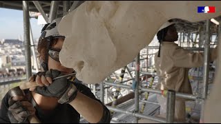 Danaë, sculptrice - Les métiers du chantier de Notre-Dame de Paris