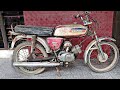 RESTORATION Suzuki A80 1980s Model 40 Years Old Bike Restoration