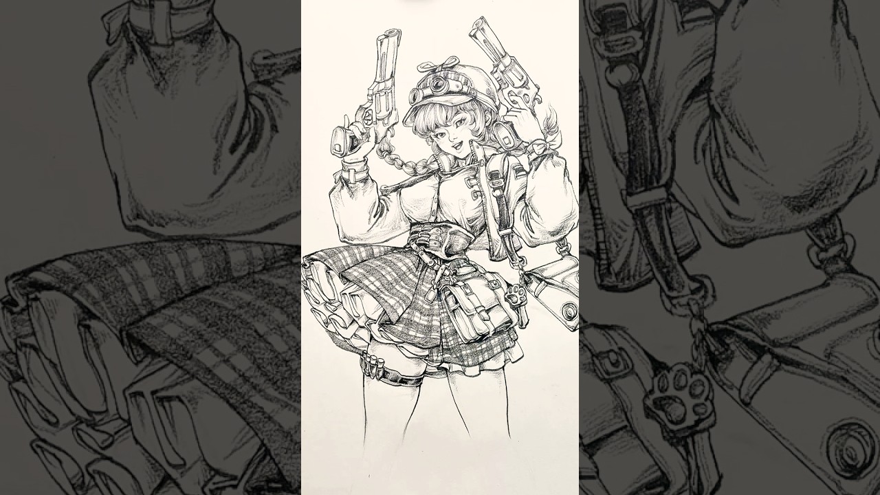 Short | Quick draw | Drawing tutorial  