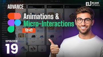 How to Create Micro Interactions in Figma Tutorial | Micro Interactions Animation | eCare Upskill