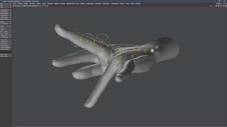 LightWave CA - Finger Tendons (faux Morph)