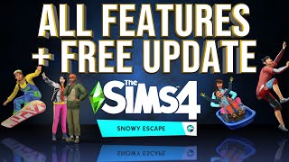 Watch Before You Buy: Sims 4 Snowy Escape Gameplay Livestream Summary