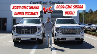 2024 GMC Sierra Denali Ultimate VS 2024 GMC Sierra Denali  Is The Ultimate Worth It?