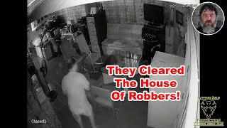 Homeowner, Wife, And Brother Clear House of Armed Robbers