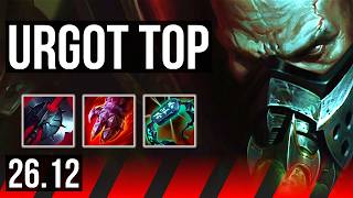 URGOT vs AATROX (TOP) | EUW Master | 26.12