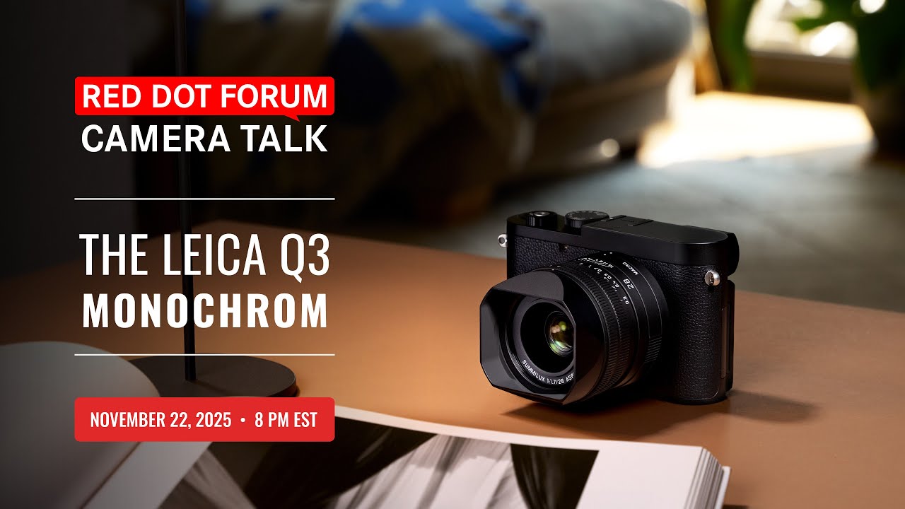 Join Josh Lehrer and David Farkas for this episode of Red Dot Forum Camera Talk as we take a deep dive into the brand-new Leica Q3 Monochrom. We’ll explore what makes the latest dedicated black-and-white Q-series camera unique, how it compares to the standard Q3, and where it fits within Leica’s growing Monochrom lineup.We’ll discuss the new 60 MP BSI Monochrom sensor, go over the improvements offered by the Q3 platform, and examine real-world performance in autofocus, tonal rendering, and low-light shooting. We’ll also look at how the Q3M stacks up against the Q2 Monochrom and the M11 Monochrom, and talk through who will benefit most from the upgrade.Whether you’re a current Q shooter, a longtime Monochrom fan, or simply curious about Leica’s latest release, this is an episode you won’t want to miss.Have questions? Email us ahead of time at questions@reddotforum.com, or ask live in the chat during the show.======================================Missed out on our previous livestreams? No problem. Watch all of our previous RDFCT episodes here: https://youtube.com/playlist?list=PLza15VbJJEkA-NT-f3qTgVa2Ko6vaqoYBVisit https://reddotforum.com for the latest Leica news, reviews, technical articles and more.======================================Support the channel by shopping at https://leicastoremiami.comOrder the new Q3 Monochrom:https://leicastoremiami.com/products/leica-q3-monochromNew Leica
============
M-System - https://lsm.to/M-System
SL-System - https://lsm.to/SL-System
Q-System - https://lsm.to/Q-SystemUsed Leica
============
Used M System - https://lsm.to/Used-M
Used SL System - https://lsm.to/Used-SL
Used Q System - https://lsm.to/Used-Q======================================Check out David’s personal work at https://instagram.com/davidfarkasphotographyTravel with David on Leica Store Miami Photo Workshops: https://lsm.to/4qzlz======================================Sign Up for Leica Store Miami Email Newsletter:https://manage.kmail-lists.com/subscriptions/subscribe?a=TLtVgC&g=SAPuVd