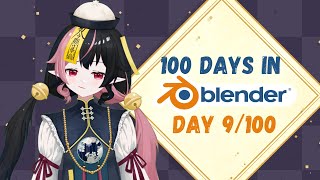 【9/100】100 days of my Blender journey 【Moe Bun】#Blender #blender3d