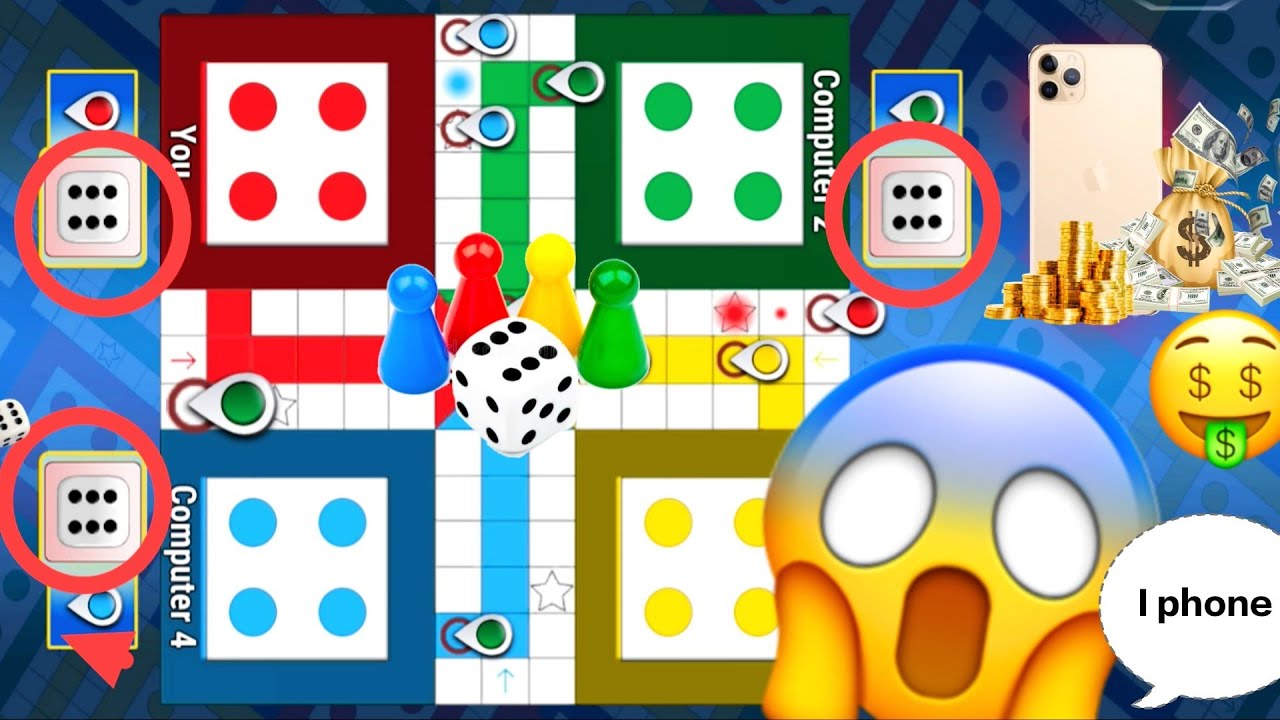 How To Win Ludo Game 🎯 | Tips and Tricks| | Ludo game in 4 Player |  #ludoking