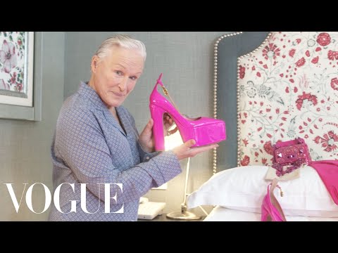 Glenn Close Gets Ready for the Met Gala