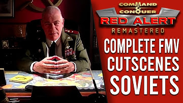 C&C REMASTERED -  RED ALERT RETALIATION | SOVIET REMASTERED Cutscenes [2020]