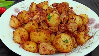 গরলক বটর চকন পটটস দরদনত সবদর সনকস রসপ Garlic Butter Chicken And Potatoes