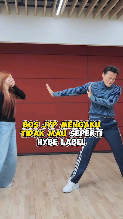 Bos JYP mengaku tidak mau seperti HYBE Label #kpop #shorts