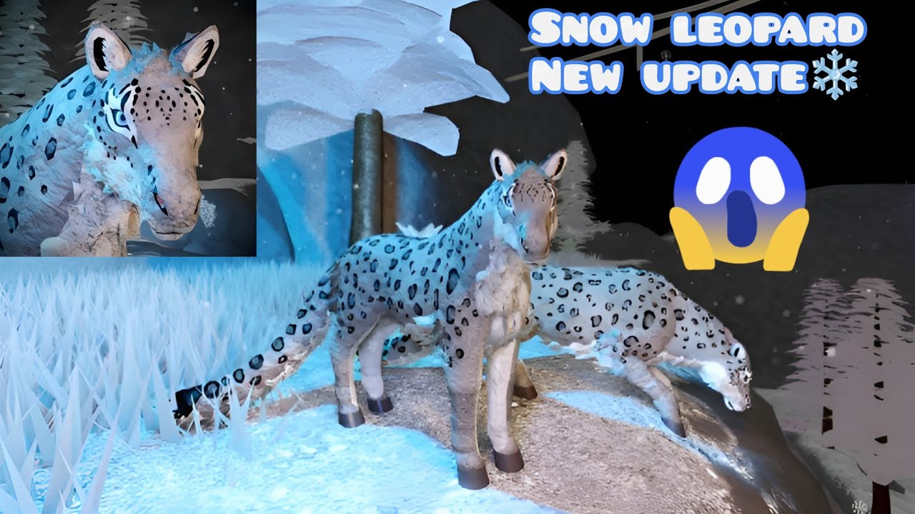 ROBLOX HORSE WORLD NEW UPDATE SNOW LEOPARD 
