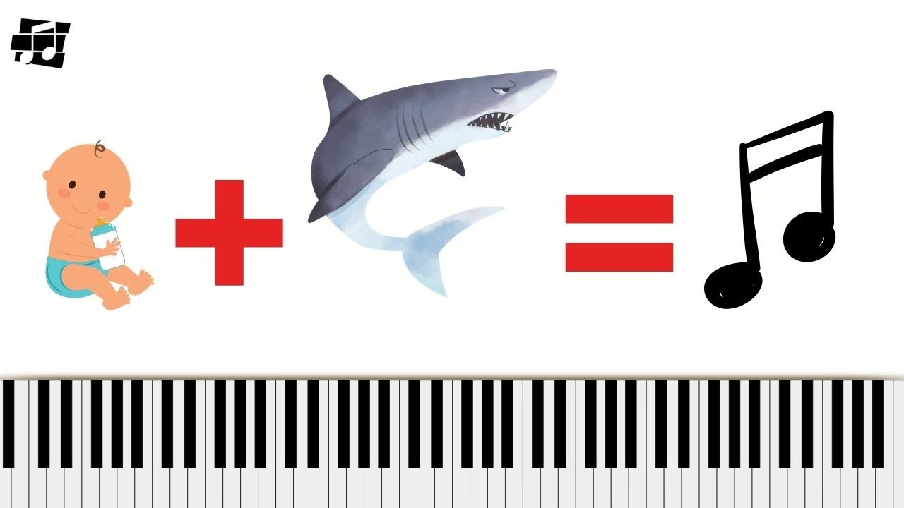 How to play Baby Shark on Piano Easy YouTube