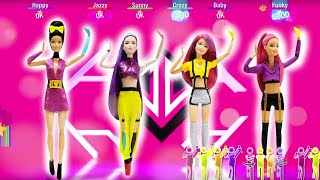 Play Doh JUST DANCE 2019 DDU DU DDU DU BlackPink Inspired Barbie Dolls Costumes