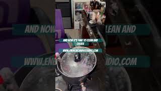 Suk It Oneton & Beej.  Candle making is an art.  Art is Messy.  #facts #messy #cleanliving