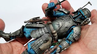 How to custom repaint: Star Wars Ronin Jango Fett action figure. Bandai Tamashii Nations