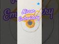 Easy Embroidery Design #handembroidery #shortsfeed #embroiderypatterns #diynstitch #trending